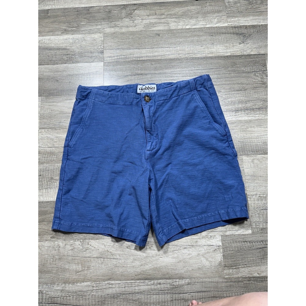 Chubbies Men's Blue 6"‎ Inseam Boomshakalaka Chino Shorts Size Medium USA